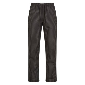 Resteröds Sandman Pyjama Pants Gråstribet bomuld 2XL Herre