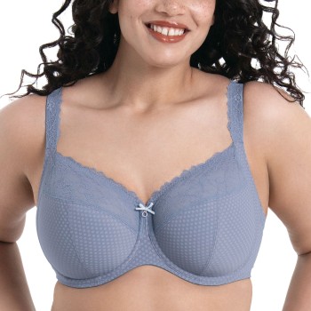 Rosa Faia BH Eloise Full Cup Underwire Bra Blå nylon G 75 Dame