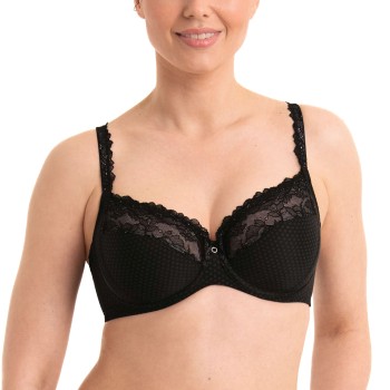 Rosa Faia BH Eloise Underwire Bra Sort nylon D 100 Dame
