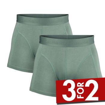 Salming 2P Boxer Briefs Grøn Large Herre