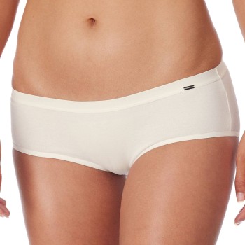 Schiesser Trusser Fine Rib Hipster Champagne bomuld Medium Dame