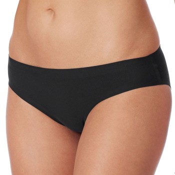 Schiesser Trusser Invisible Cotton Brief Sort 42 Dame