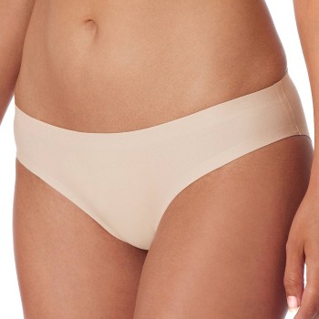 Schiesser Trusser Invisible Cotton Brief Beige 36 Dame