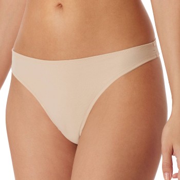 Schiesser Trusser Invisible Lace String Beige 36 Dame