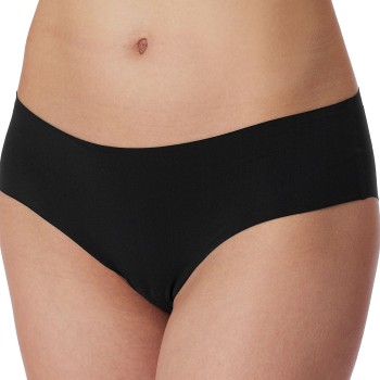 Schiesser Trusser Invisible Light Hipster Sort 44 Dame