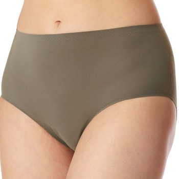 Schiesser Trusser Invisible Soft Maxi Oliven 44 Dame