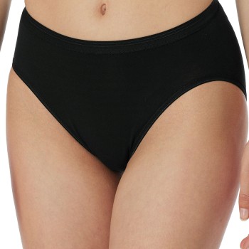 Schiesser Trusser Luxury Jazz Pants Sort bomuld 42 Dame