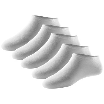 Schiesser Strømper 5P Men Sneaker Socks Hvid Str 39/42 Herre