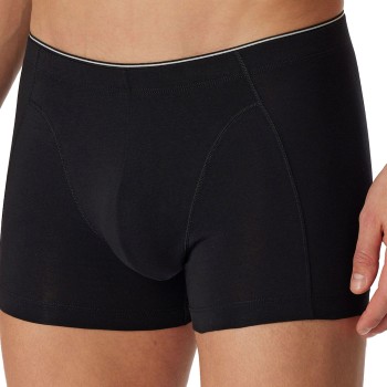 Schiesser Organic Cotton Boxer 3XL-4XL Sort økologisk bomuld 3XL Herre