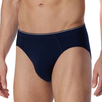 Schiesser Organic Cotton Mini Brief 3XL-4XL Mørkblå økologisk bomuld 3XL Herre
