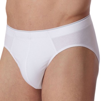 Schiesser Organic Cotton Mini Brief 3XL-4XL Hvid økologisk bomuld 4XL Herre