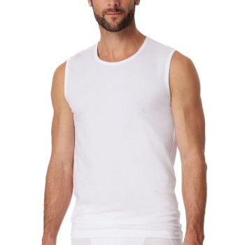 Schiesser 2P Organic Cotton Tank Top 3XL-4XL Hvid bomuld 3XL Herre