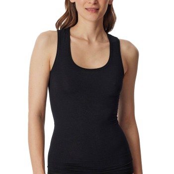 Schiesser Personal Fit Tank Top Sort Medium Dame