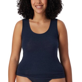 Schiesser Personal Fit Tank Top Mørkblå Medium Dame