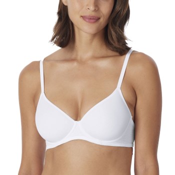 Schiesser BH Spacer Full Cup Bra Hvid polyester C 75 Dame