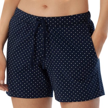 Schiesser Women Mix and Relax Shorts Prikket bomuld 42 Dame