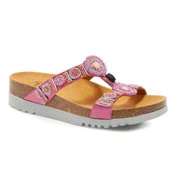 Scholl New Bogota Rosa/Hvid Str 41 Dame