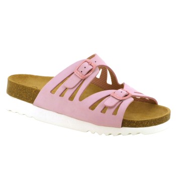 Scholl Ystad Women Rosa/Hvid Str 38 Dame