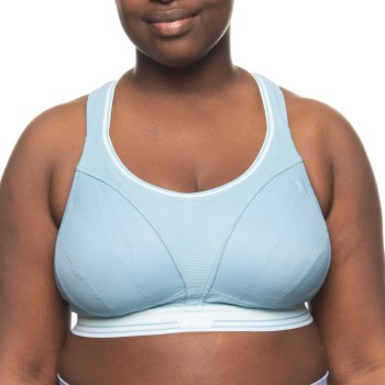 Shock Absorber BH Ultimate Run Bra Lyseblå polyamid E 70 Dame