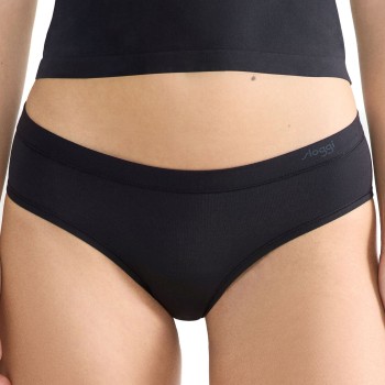 Sloggi Trusser FREE Evolve Hipster Sort modal fibre Sloggi 01 Dame