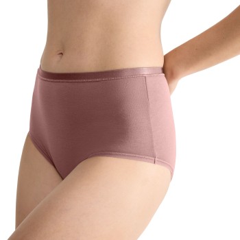 Sloggi Trusser 3P GO Daily Cotton High Waist Brief Mørkrosa  bomuld Large Dame