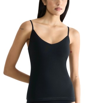 Sloggi GO Daily Cotton Spaghetti Top Sort bomuld Medium Dame