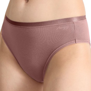 Sloggi Trusser 3P GO Daily Cotton Tai Mørkrosa  bomuld X-Small Dame