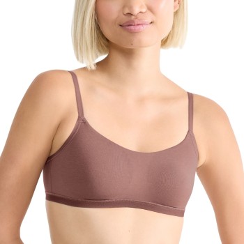 Sloggi BH GO Daily Cotton Top Mørkrosa  Small Dame