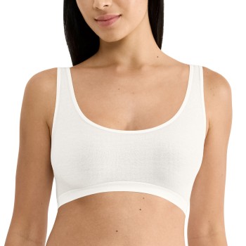 Sloggi BH GO Sense Top Hvid modal X-Small Dame