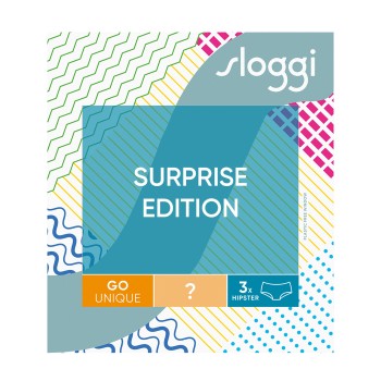 Sloggi Trusser 3P GO Unique Hipster Flerfarvet X-Large Dame