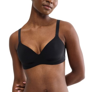Sloggi BH ZERO Feel 2 0 T-Shirt Bra Sort Large Dame