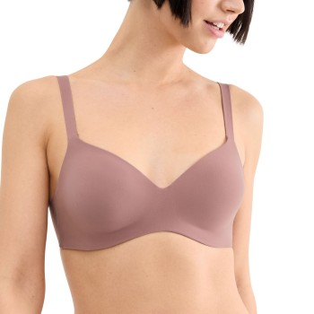 Sloggi BH ZERO Feel 2 0 T-Shirt Bra Brun XL+ Dame