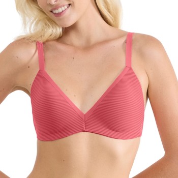 Sloggi BH ZERO Feel Air Push-Up Bra Rosa XL+ Dame