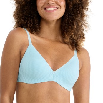 Sloggi BH ZERO Feel Air Push-Up Bra Lyseblå Large Dame