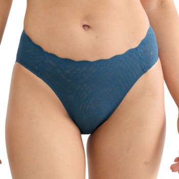 Sloggi Trusser ZERO Feel Bliss High Leg Brief Blå XX-Large Dame