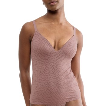 Sloggi ZERO Feel Bliss Push-Up Bra Shirt Brun Medium Dame