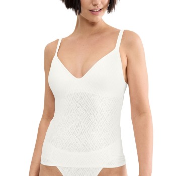 Sloggi ZERO Feel Bliss Push-Up Bra Shirt Hvid Small Dame