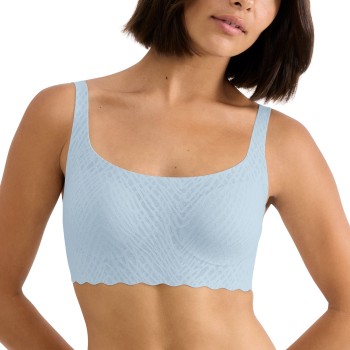Sloggi BH ZERO Feel Bliss Top Lyseblå Small Dame