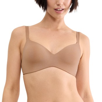 Sloggi BH ZERO Feel Pure T-Shirt Bra Beige X-Large Dame