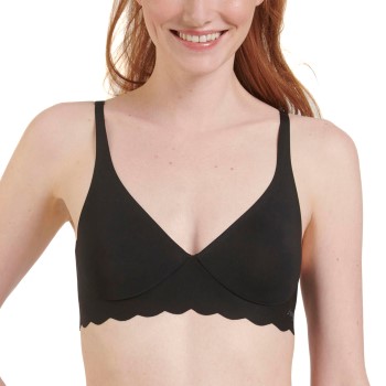 Sloggi BH ZERO Microfibre 2.0 Soft Bra Sort X-Large Dame