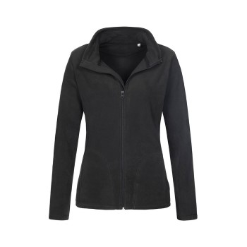 Stedman Active Fleece Jacket For Women Sort polyester XX-Large Dame