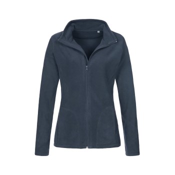 Stedman Active Fleece Jacket For Women Mørkblå polyester XX-Large Dame