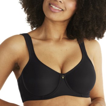 Swegmark BH Clean Curves Moulded CoolMax Wire Bra Sort B 75 Dame