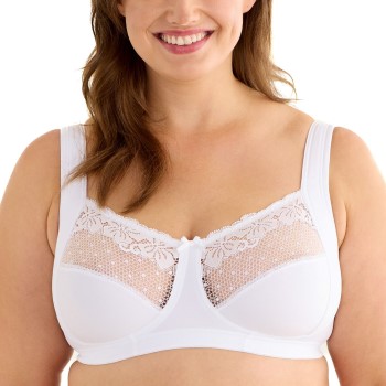 Swegmark BH Delight Soft Bra Hvid polyamid B 85 Dame
