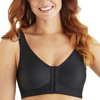 Swegmark BH Front Fastening CoolMax Moulded Soft Bra Sort B 95 Dame