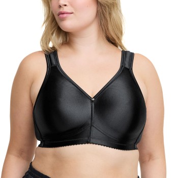 Swegmark BH Shine Soft Bra Moulded Cups Sort polyamid F 105 Dame