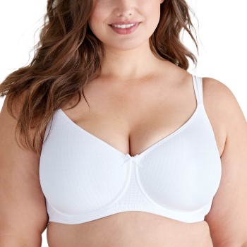 Swegmark BH Smooth Line Padded Soft Hvid B 75 Dame
