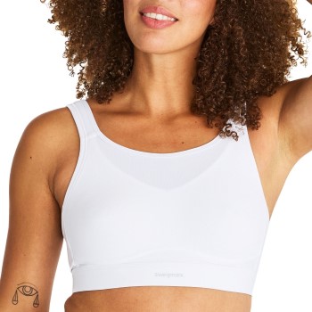 Swegmark BH Victorious Strenght Spacer Sports Bra Hvid E 85 Dame