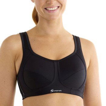 SWEMARK Sport by Swegmark Swemark Ultimate Extreme Sports Bra BH Sort G 75 Dame