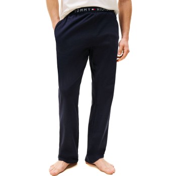 Tommy Hilfiger Loungewear Knit Pants Marineblå bomuld X-Large Herre